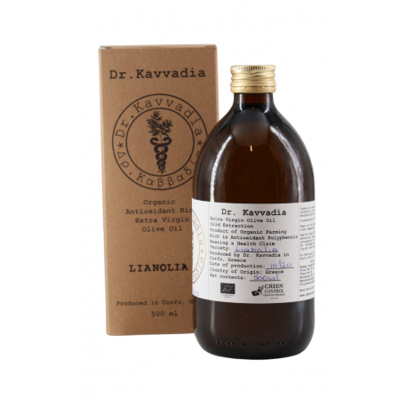 Ελαιόλαδο Dr Kavvadias Λιανελιά Bio 500ml